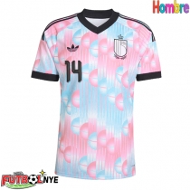 Camiseta Bélgica Dodi Lukebakio #14 Visitante Equipación Mundial 2026 manga corta